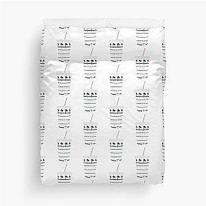 In n Out Burger Shake Cup Duvet Cover