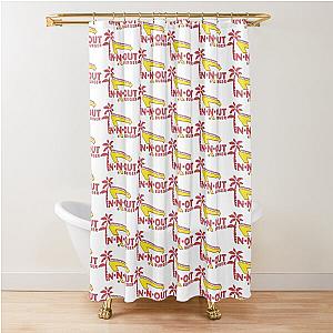 pink In n Out burber Shower Curtain