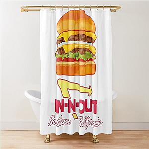 IN N OUT BURGER Shower Curtain
