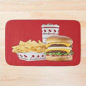 Delicious In-N-Out Meal Bath Mat