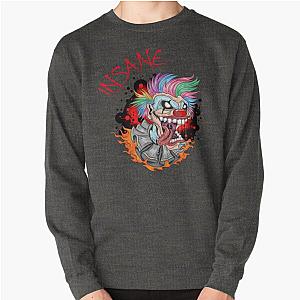 Insane Crazy Clown Pullover Sweatshirt