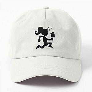 Insane Clown Luan Loud (Black Sulhouette version) Dad Hat