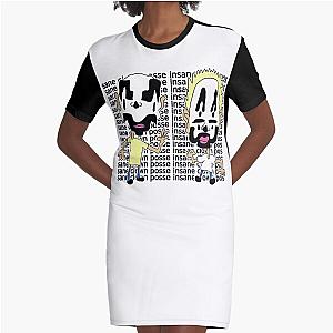 INSANE CLOWNS Graphic T-Shirt Dress