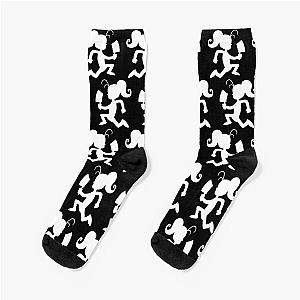 Insane Clown Luan Loud (White Sulhouette version) Socks