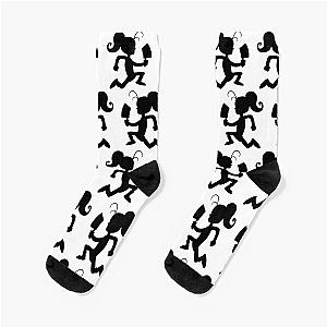 Insane Clown Luan Loud (Black Sulhouette version) Socks