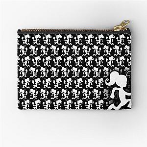 Insane Clown Luan Loud (White Sulhouette version) Zipper Pouch