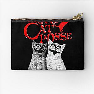 Insane Cat Posse Halloween Zipper Pouch