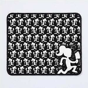 Insane Clown Luan Loud (White Sulhouette version) Mouse Pad