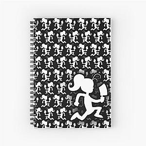 Insane Clown Luan Loud (White Sulhouette version) Spiral Notebook