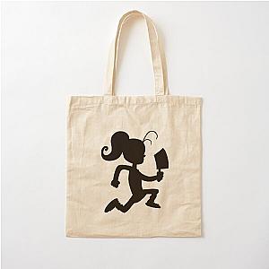 Insane Clown Luan Loud (Black Sulhouette version) Cotton Tote Bag