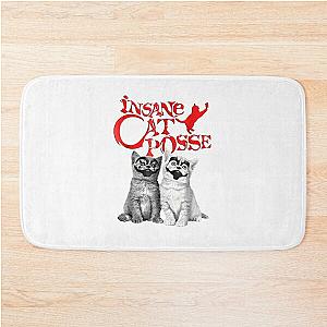 Insane Cat Posse Halloween Costume Gift Classic T-Shirt Bath Mat