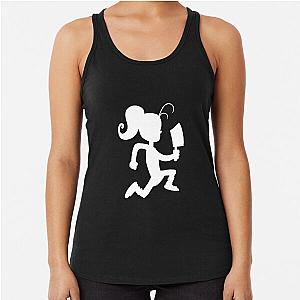 Insane Clown Luan Loud (White Sulhouette version) Racerback Tank Top