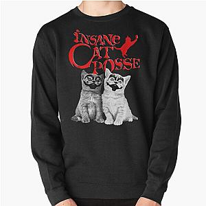 Insane Cat Posse Halloween Pullover Sweatshirt