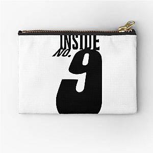 Inside No 9 Black Zipper Pouch