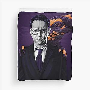 Inside No 9 Reece Shearsmith Salamander Lizard Duvet Cover