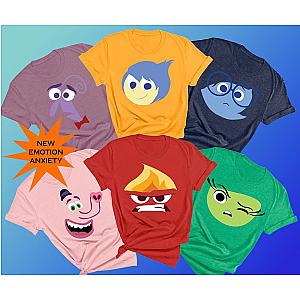 Inside Out Characters Group Matching Party T-shirts ET2911