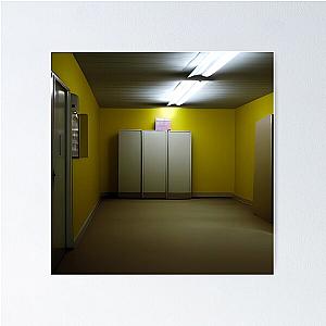 The Backrooms Liminal Space Doors and Yellow Wallpaper Poster