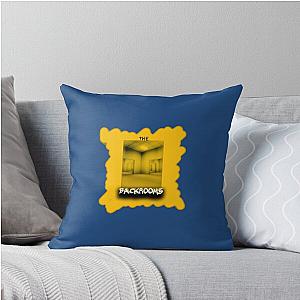 Backrooms Throw Pillow