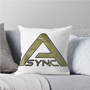 A Backrooms Emblem Throw Pillow