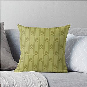 The Backrooms wallpaper Throw Pillow