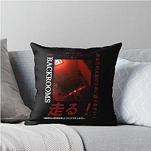 Backrooms - Level Throw Pillow
