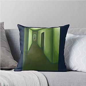 Backrooms Throw Pillow