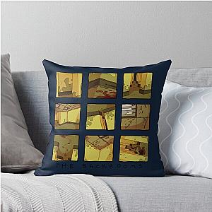 Vignettes The Backrooms Throw Pillow
