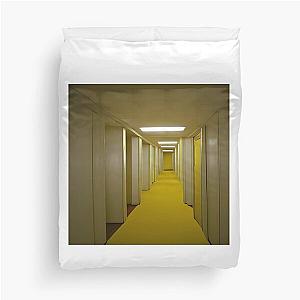 The Backrooms - Liminal Space - Yellow Duvet Cover