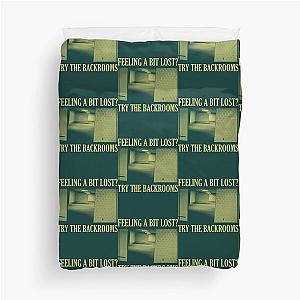Try the Backrooms Duvet Cover