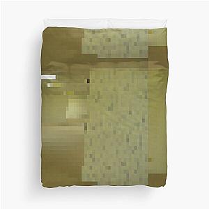 The Backrooms pixels Duvet Cover