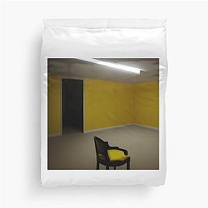 The Backrooms Liminal Space Doors Yellow Wallpaper Duvet Cover