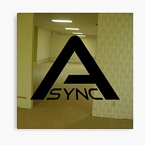 Backrooms Async Canvas Print