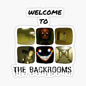 The Backrooms Sticker