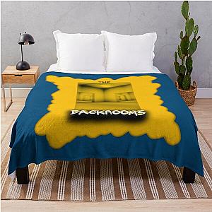 The Backrooms Throw Blanket