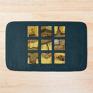 Vignettes The Backrooms Bath Mat