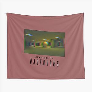 Backrooms Survivor Tapestry