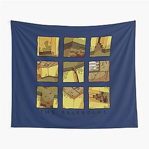 Vignettes The Backrooms Tapestry