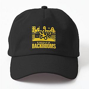 No-Clipping Into The Backrooms Yellow Dad Hat