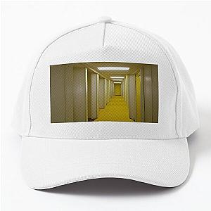The Backrooms Liminal Space Doors and Yellow Baseball Cap