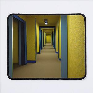 The Backrooms Liminal Space and Yellow Wallpaper Mouse Pad