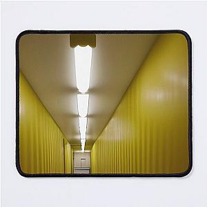 The Backrooms Liminal Space and Yellow Wallpaper Mouse Pad