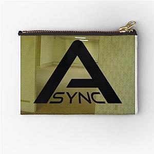 Backrooms Async logo Zipper Pouch