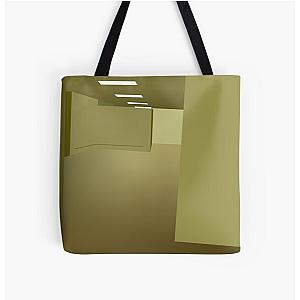 Backrooms Liminal Spaces Artwork All Over Print Tote Bag