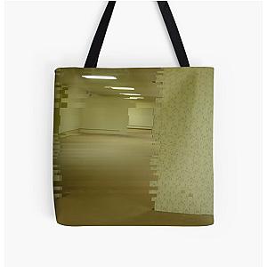 The backrooms scary All Over Print Tote Bag