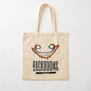 Backrooms Smiler Cotton Tote Bag