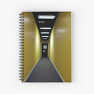 The Backrooms Liminal Space Yellow Wallpaper Spiral Notebook