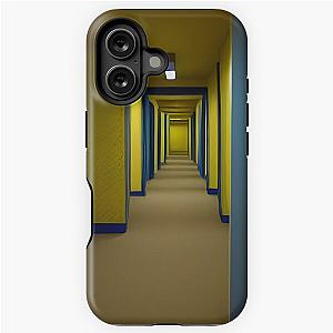 The Backrooms - Liminal Space - Yellow Wallpaper iPhone Case
