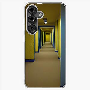 The Backrooms Liminal Space and Yellow Wallpaper Samsung Galaxy Soft Case