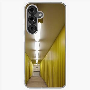 The Backrooms Liminal Space Doors and Yellow Wallpaper Samsung Galaxy Soft Case