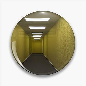 The Backrooms Liminal Spaces Doors and Yellow Wallpaper Pin